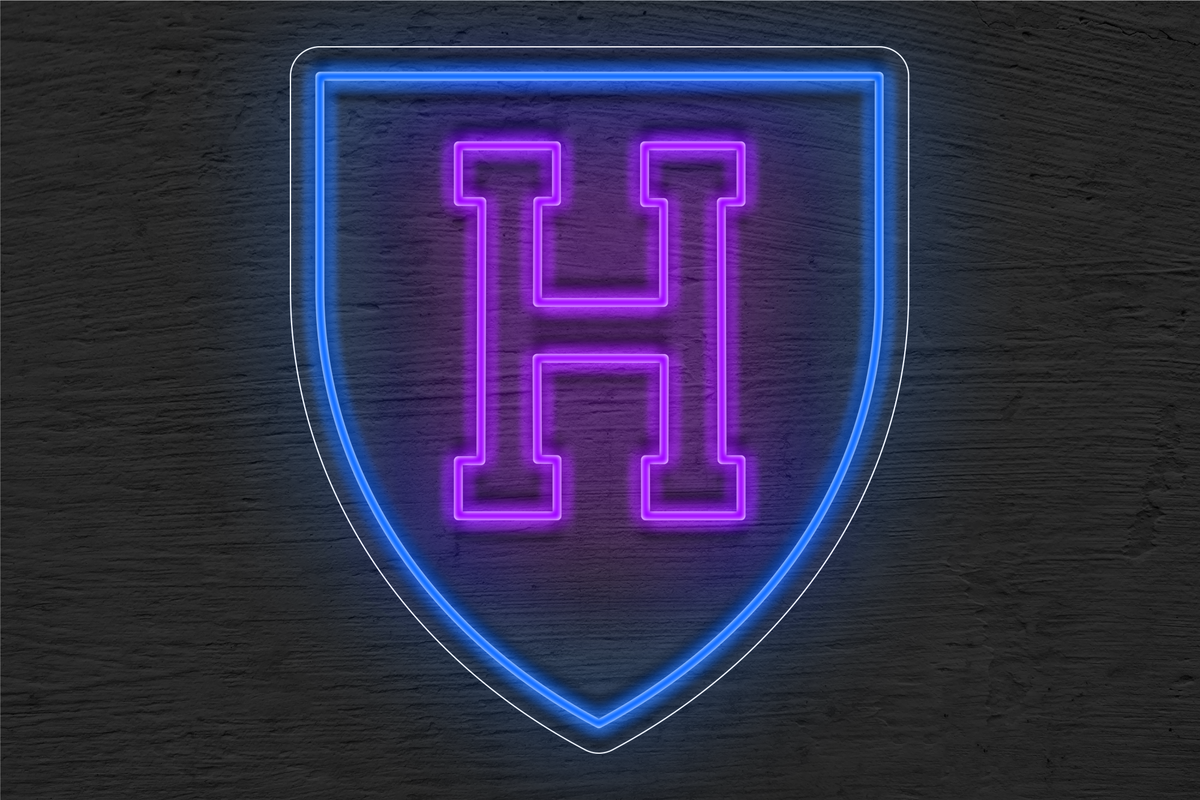 The Harvard Logo LED Neon Sign