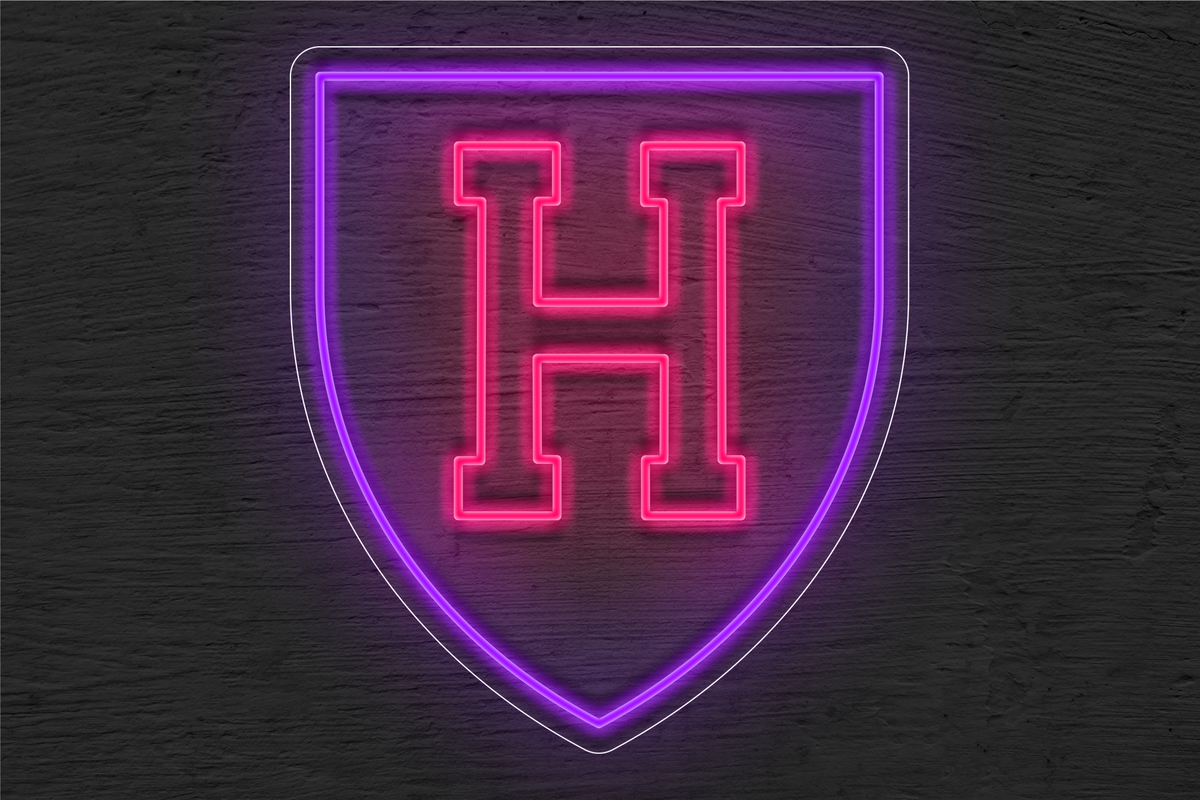 The Harvard Logo LED Neon Sign