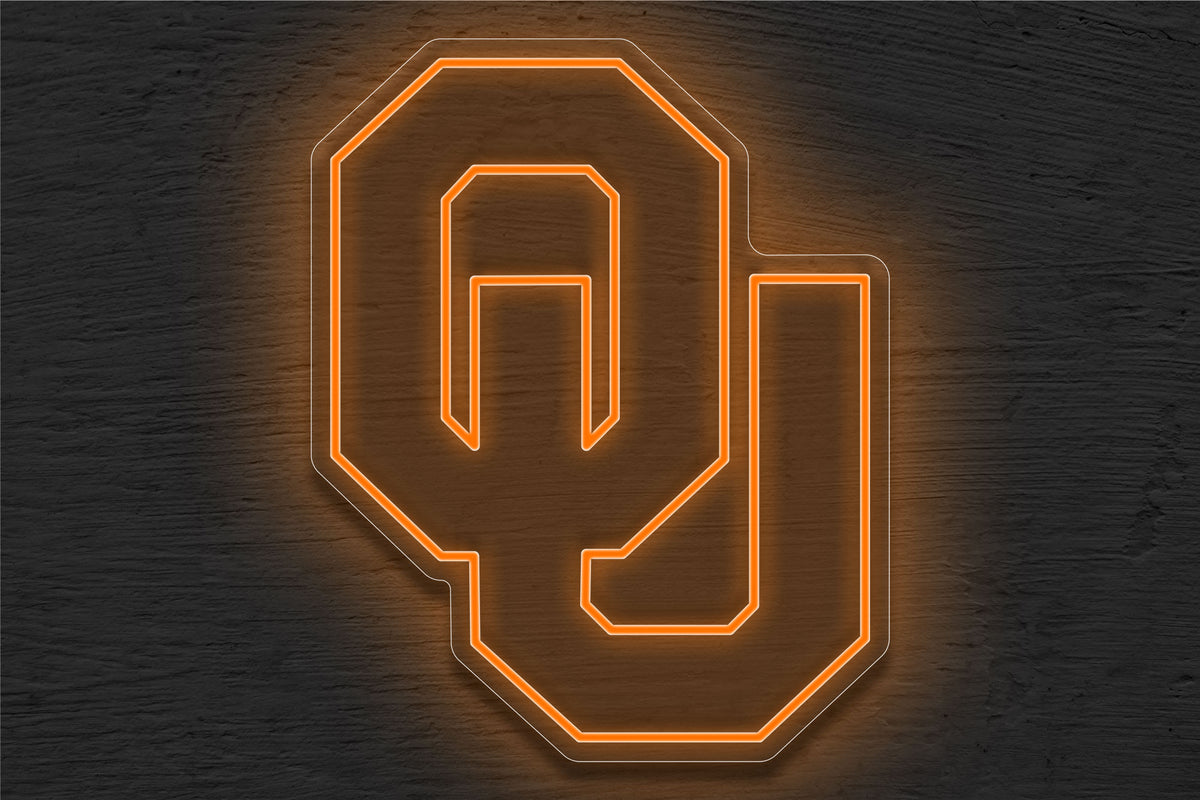 The University of Oklahoma Logo LED Neon Sign