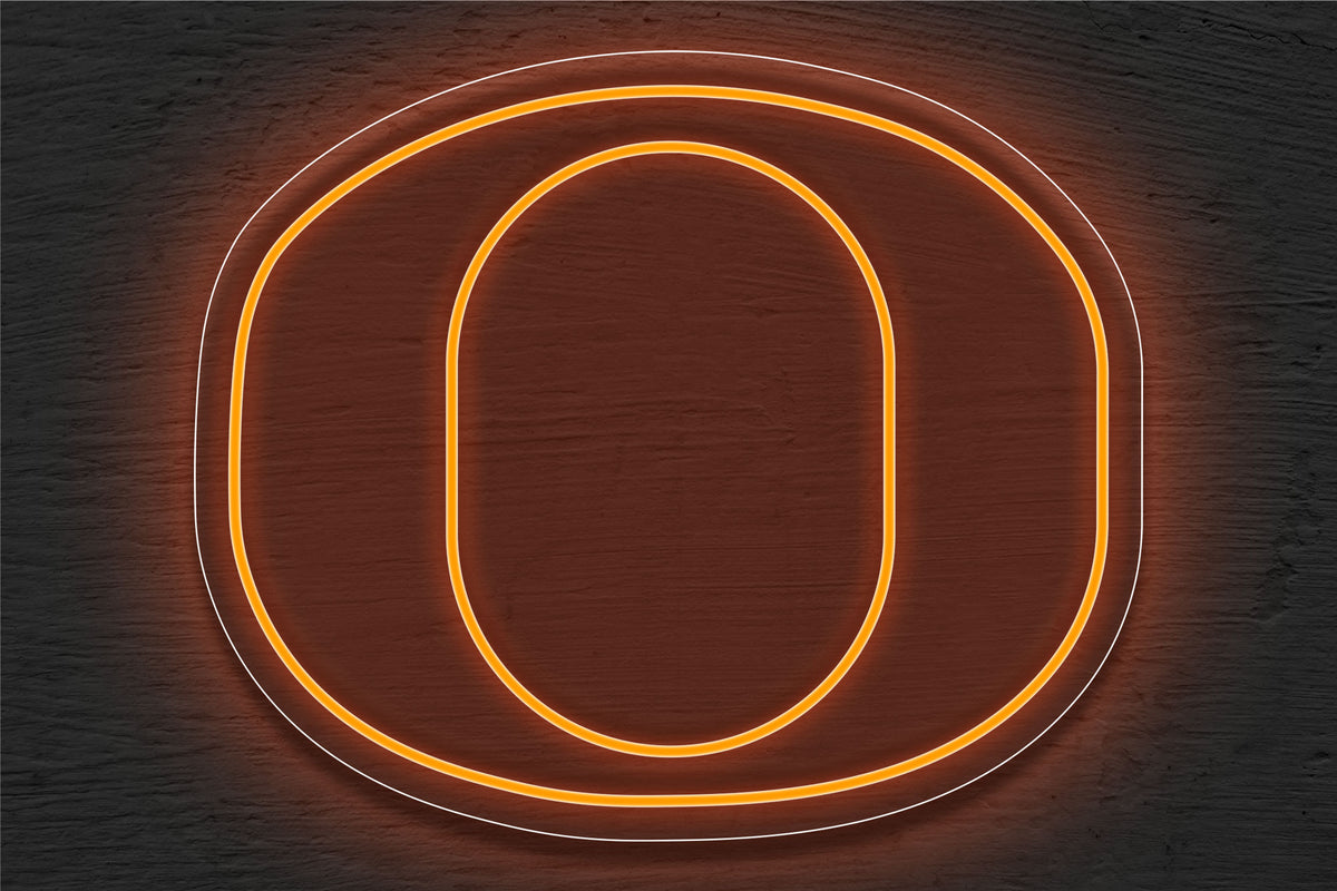 University of Oregon Logo LED Neon Sign