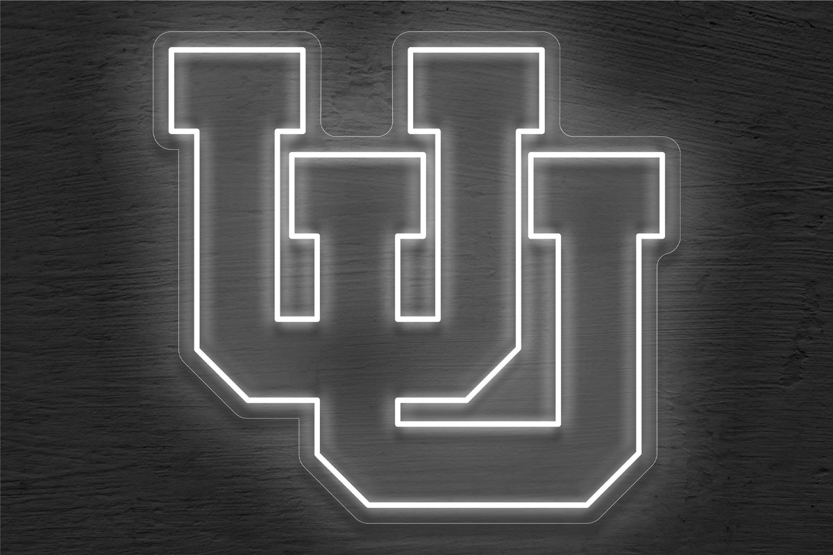 The University of Utah (UU) Logo LED Neon Sign