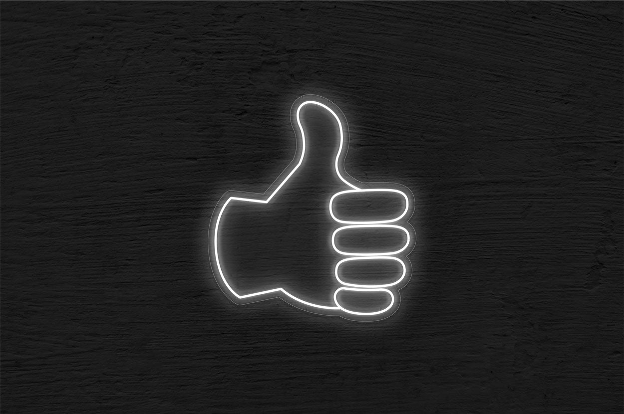 Thumbs up Emoji LED Neon Sign