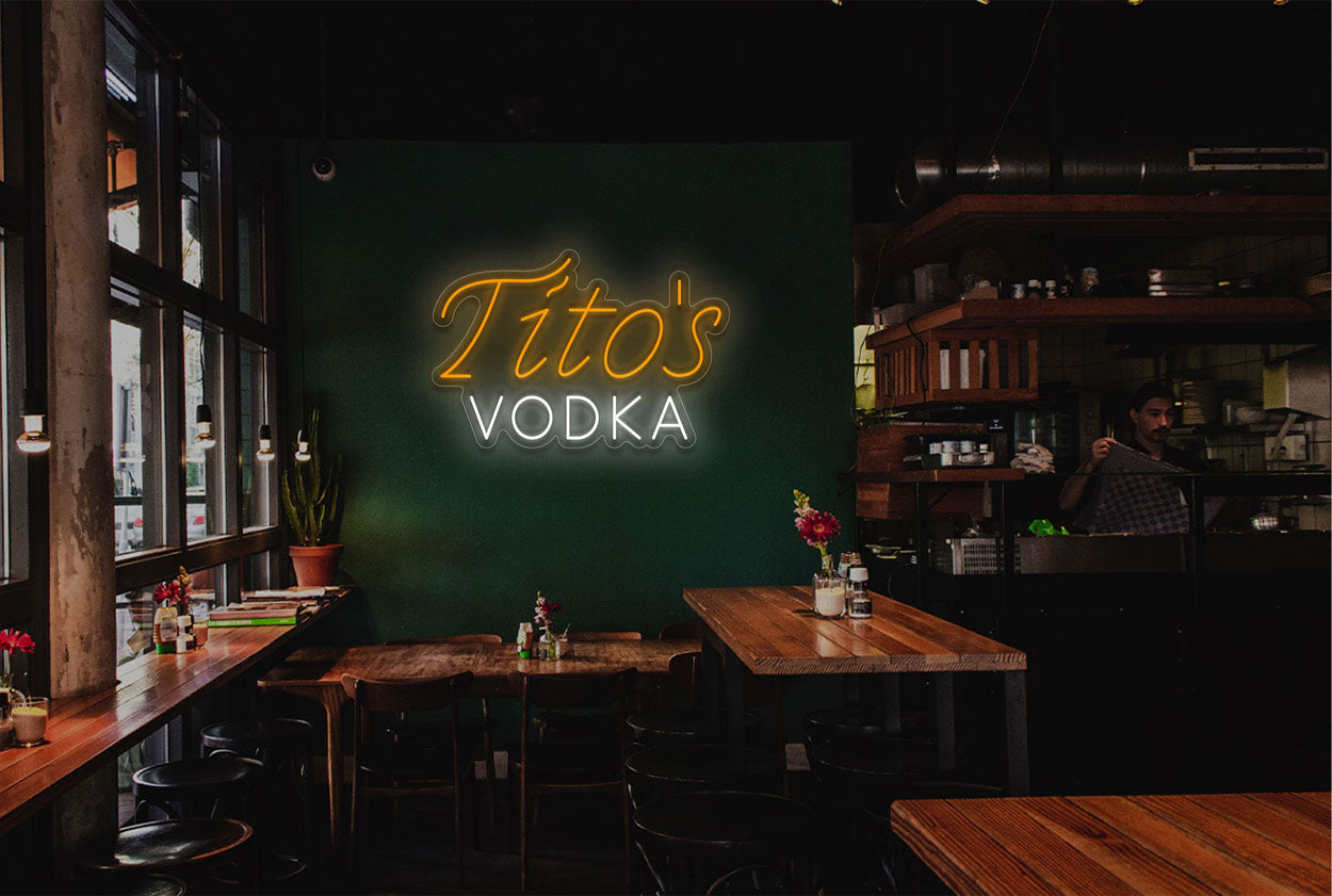Tito's Vodka LED Neon Sign