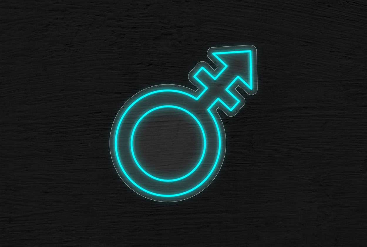 Transgender Logo LED Neon Sign