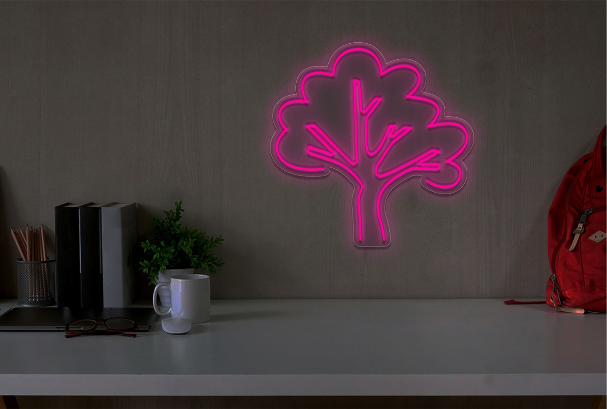 Tree Neon Signs - Nature-Inspired Decor for Your Home or Business ...