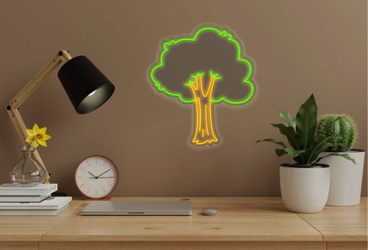 Tree Neon Signs - Nature-Inspired Decor for Your Home or Business ...