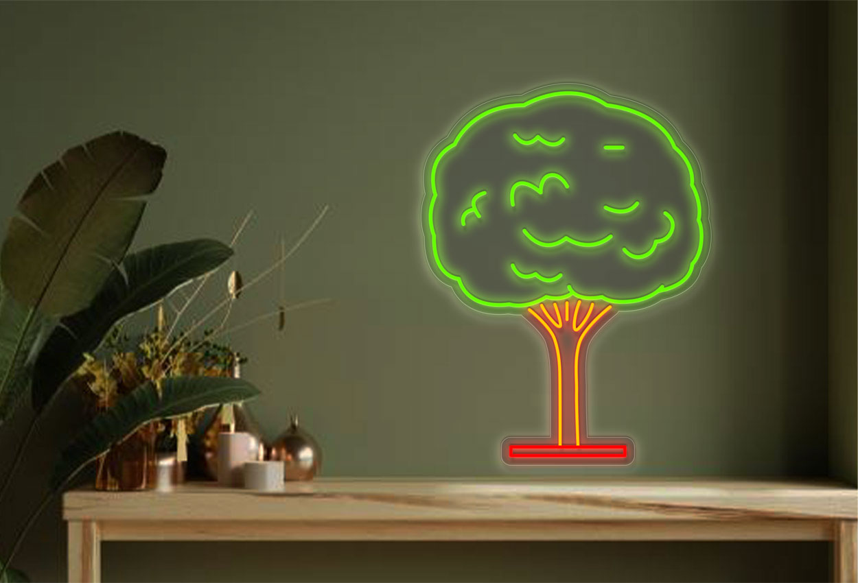 Tree Neon Signs - Nature-Inspired Decor for Your Home or Business ...