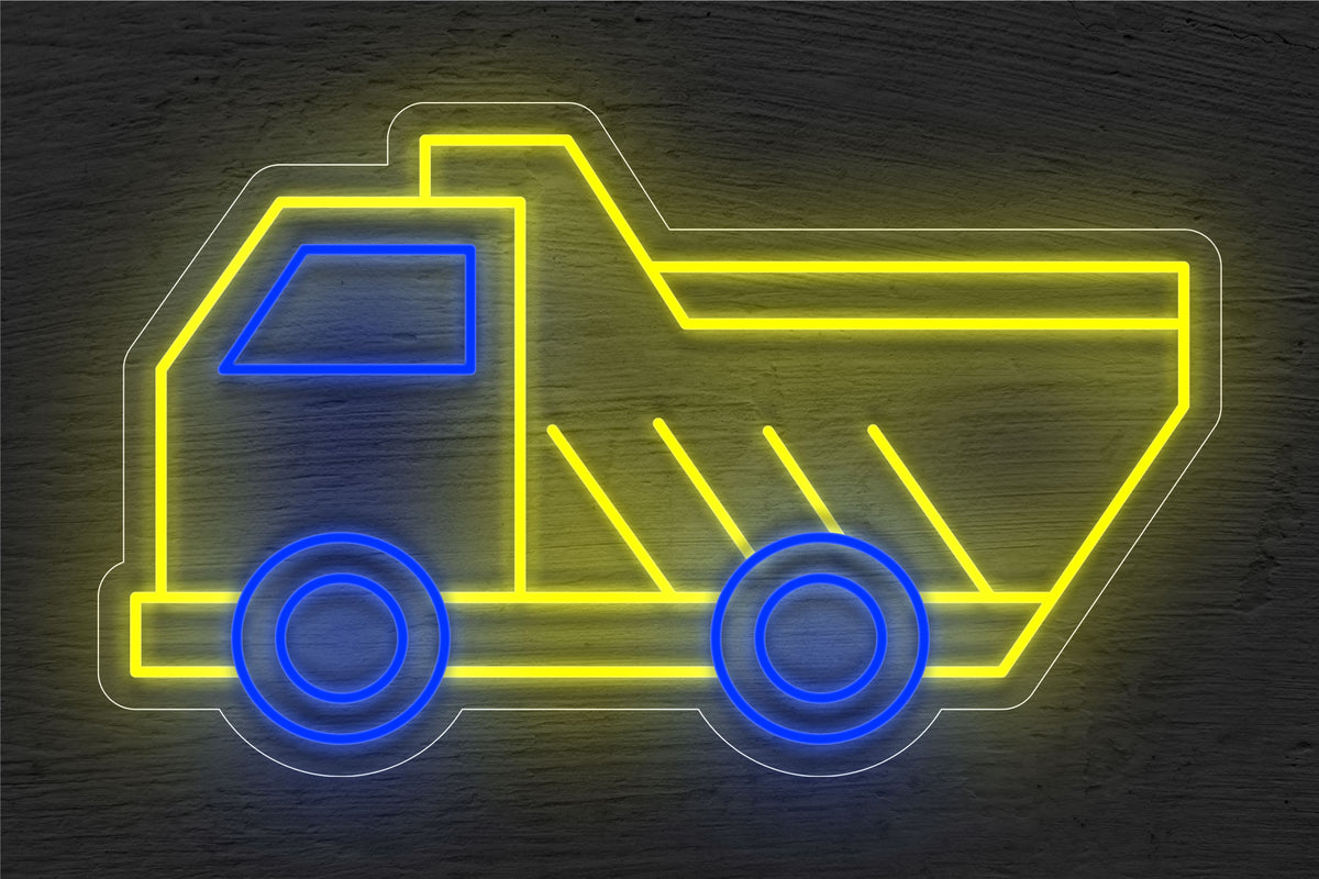 Dump Truck LED Neon Sign