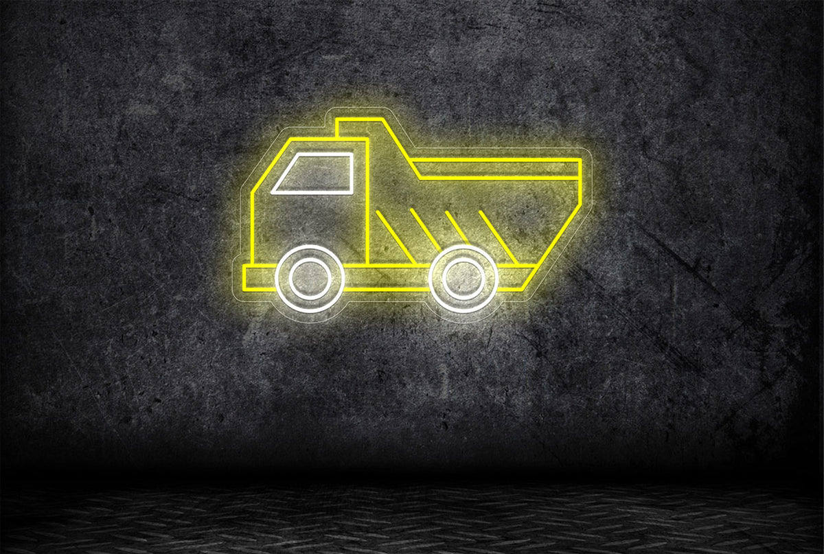 Dump Truck LED Neon Sign