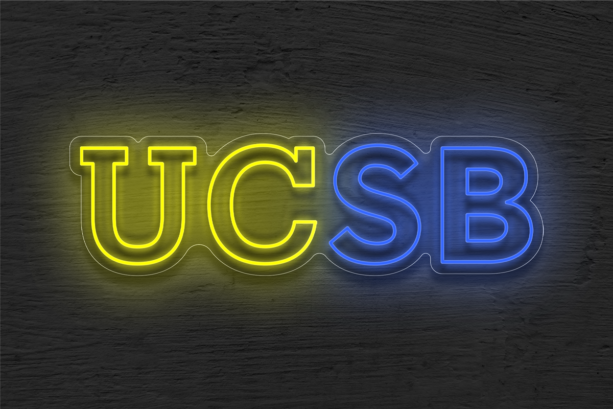 University of California, Santa Barbara (UCSB) LED Neon Sign