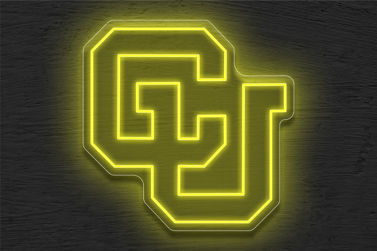 University of Colorado Logo LED Neon Sign