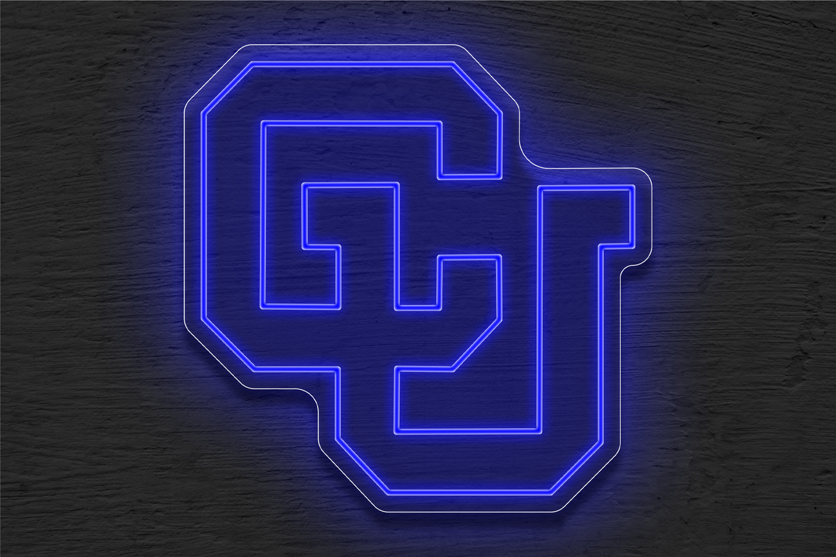 University of Colorado Logo LED Neon Sign