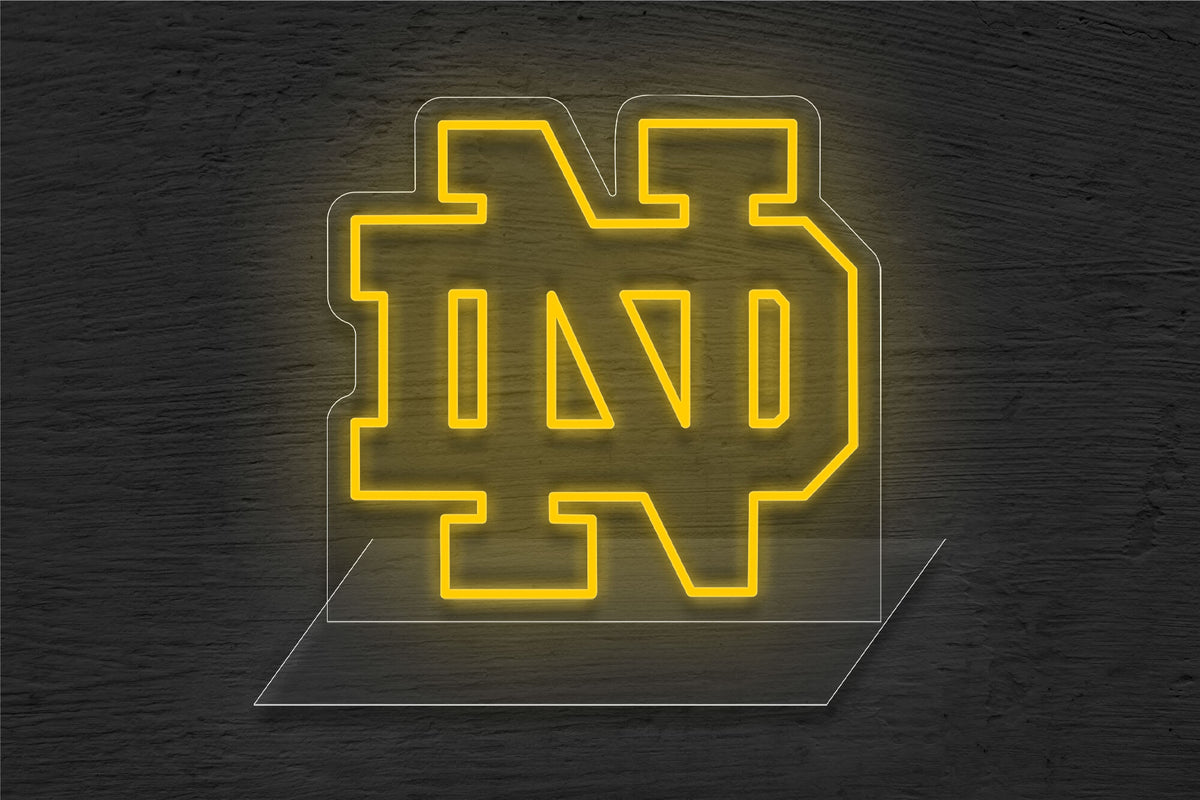 University of Notre Dame LED Neon Sign