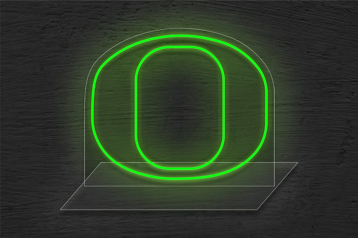University of Oregon Logo LED Neon Sign