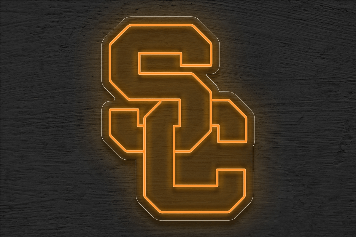 University of Southern California (SC) Logo LED Neon Sign