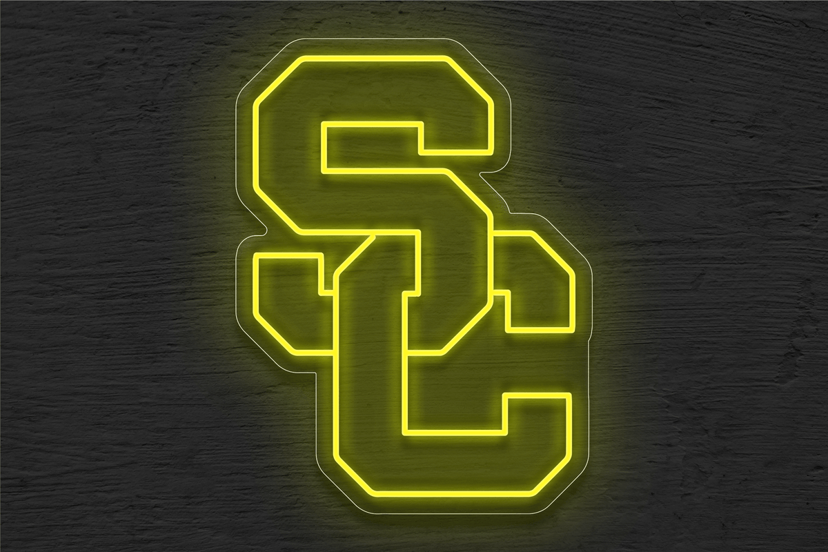University of Southern California (SC) Logo LED Neon Sign