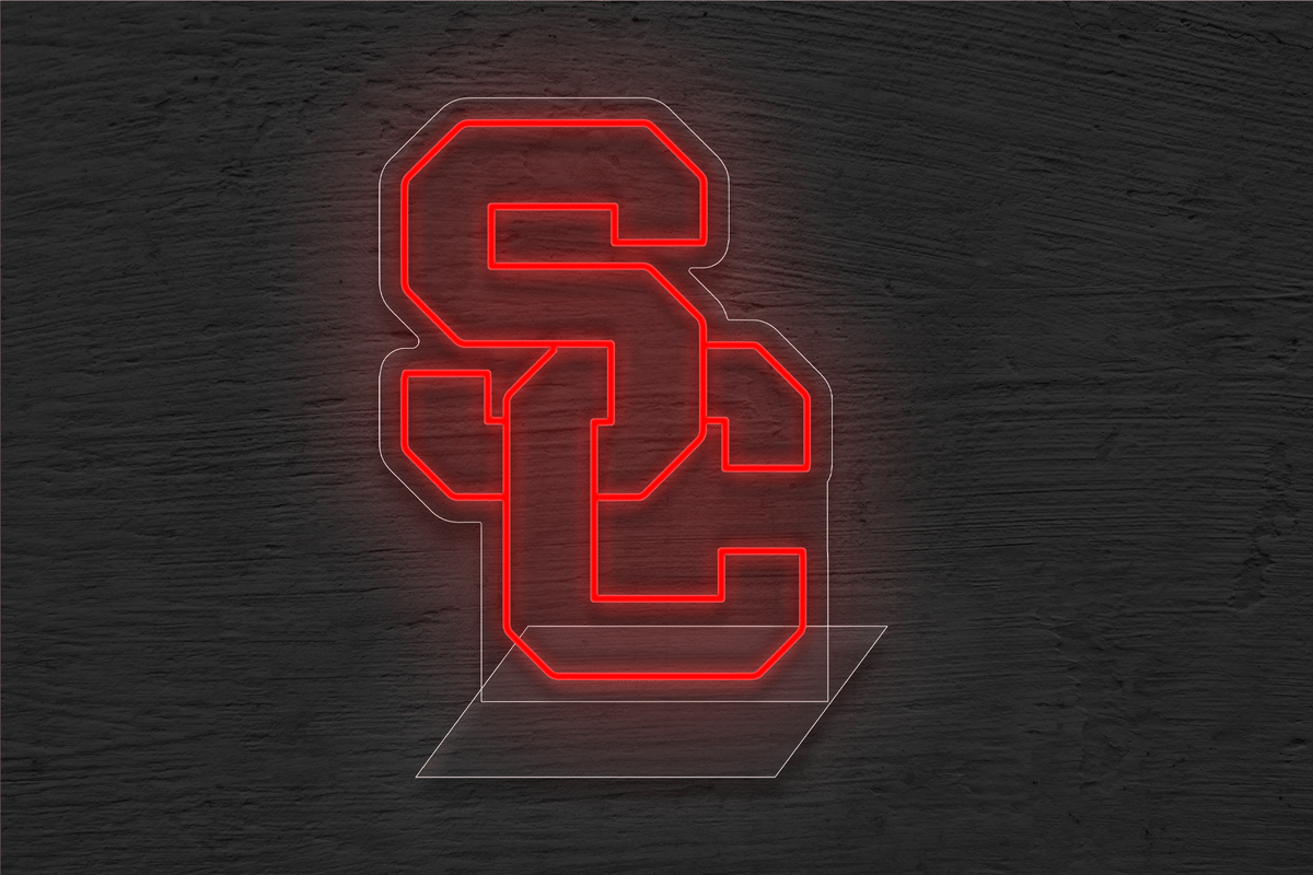 University of Southern California (SC) Logo LED Neon Sign