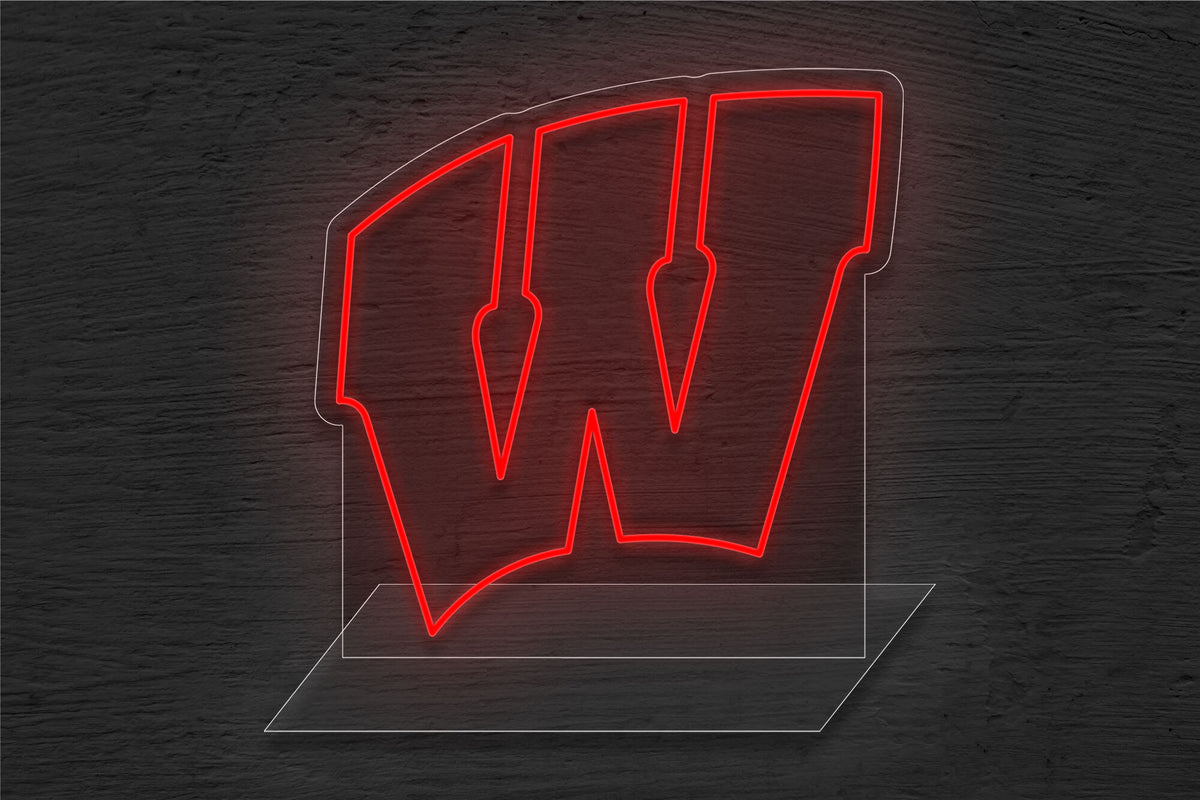 University of Wisconsin Logo LED Neon Sign