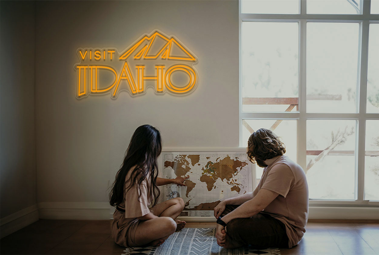 Visit Idaho LED Neon Sign