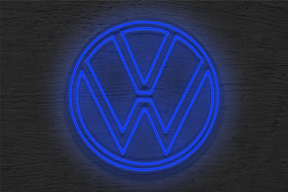 Volkswagen Logo LED Neon Sign