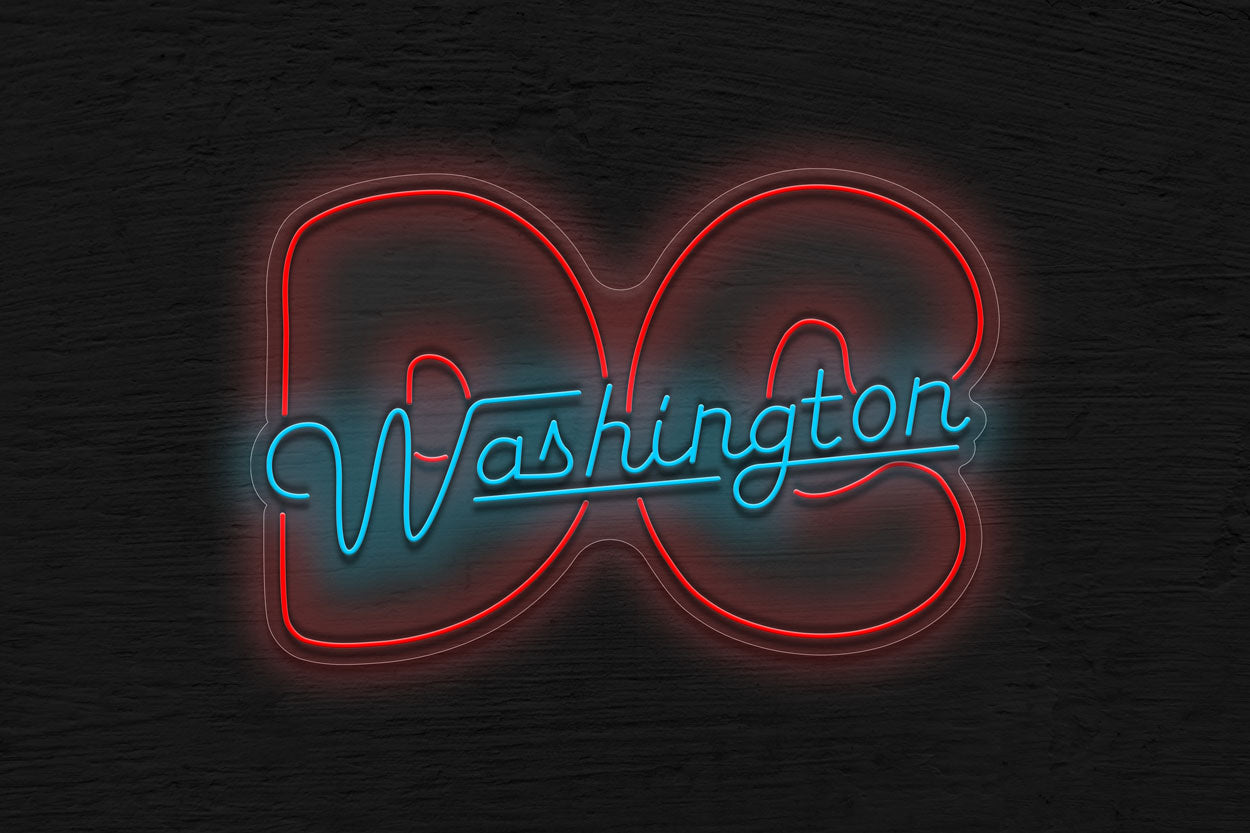 Washington DC V4 LED Neon Sign