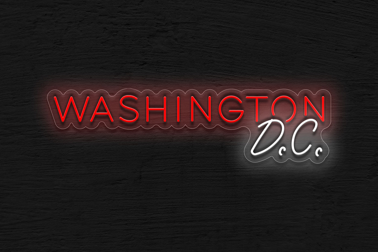 Washington DC LED Neon Sign