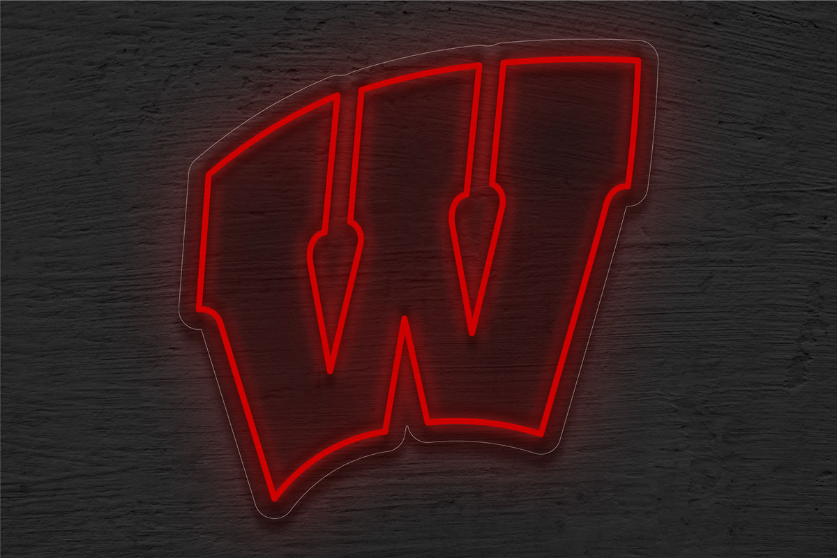 University of Wisconsin Logo LED Neon Sign