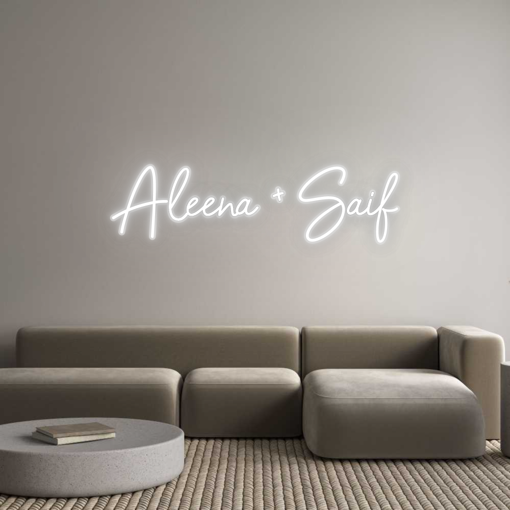 Neon: Aleena + Saif