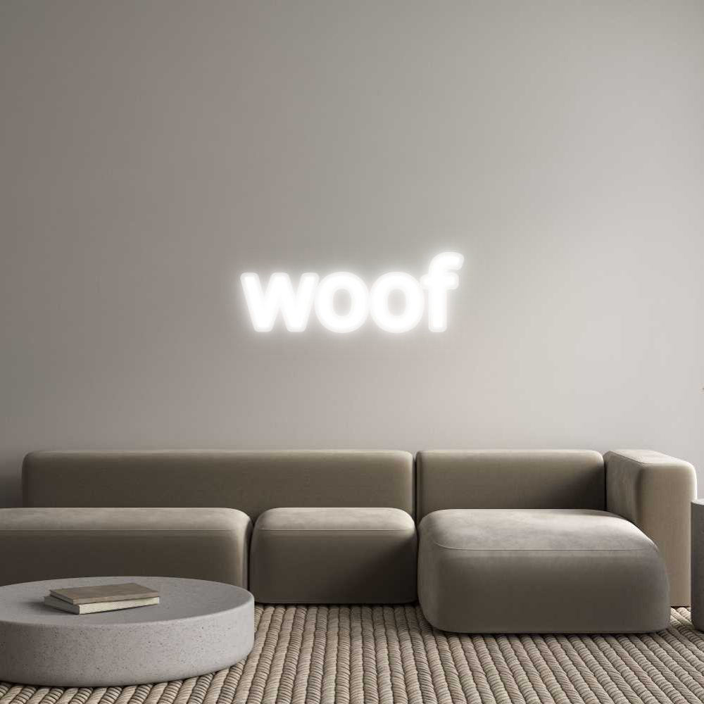 Neon: woof