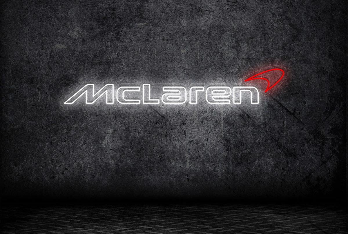 McLaren Logo LED Neon Sign