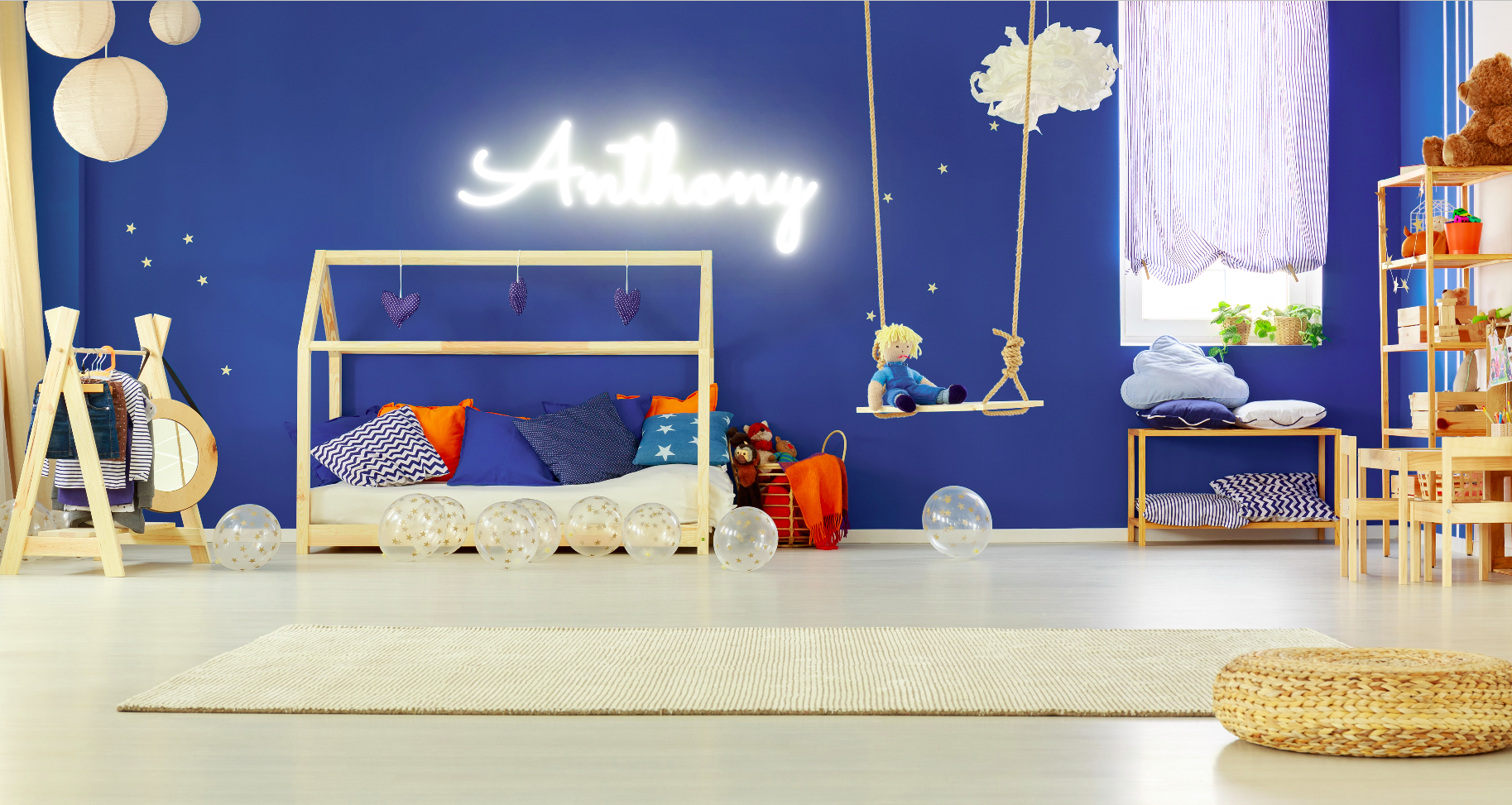 "Anthony " Baby Name LED Neon Sign