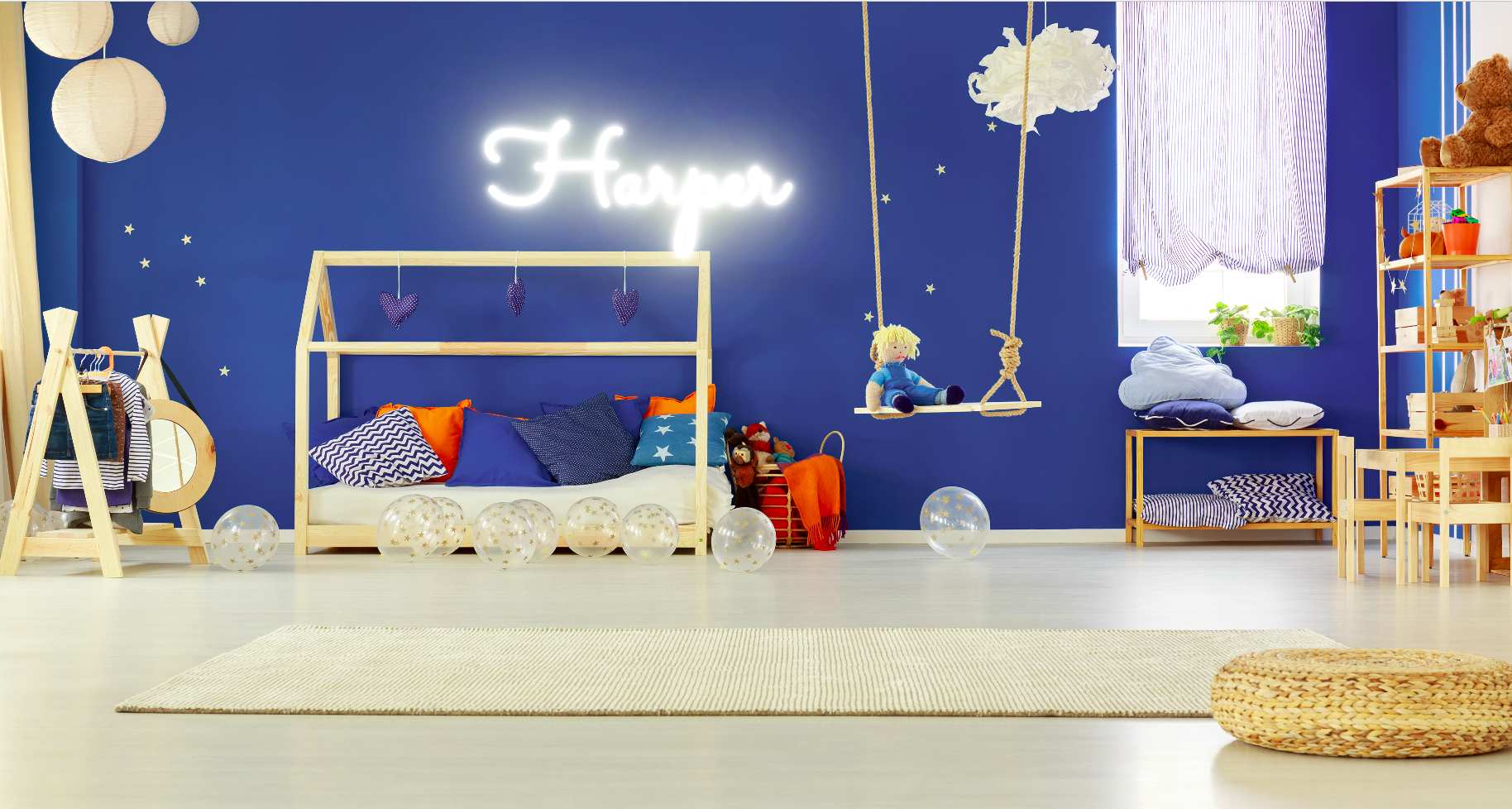 "Harper" Baby Name LED Neon Sign