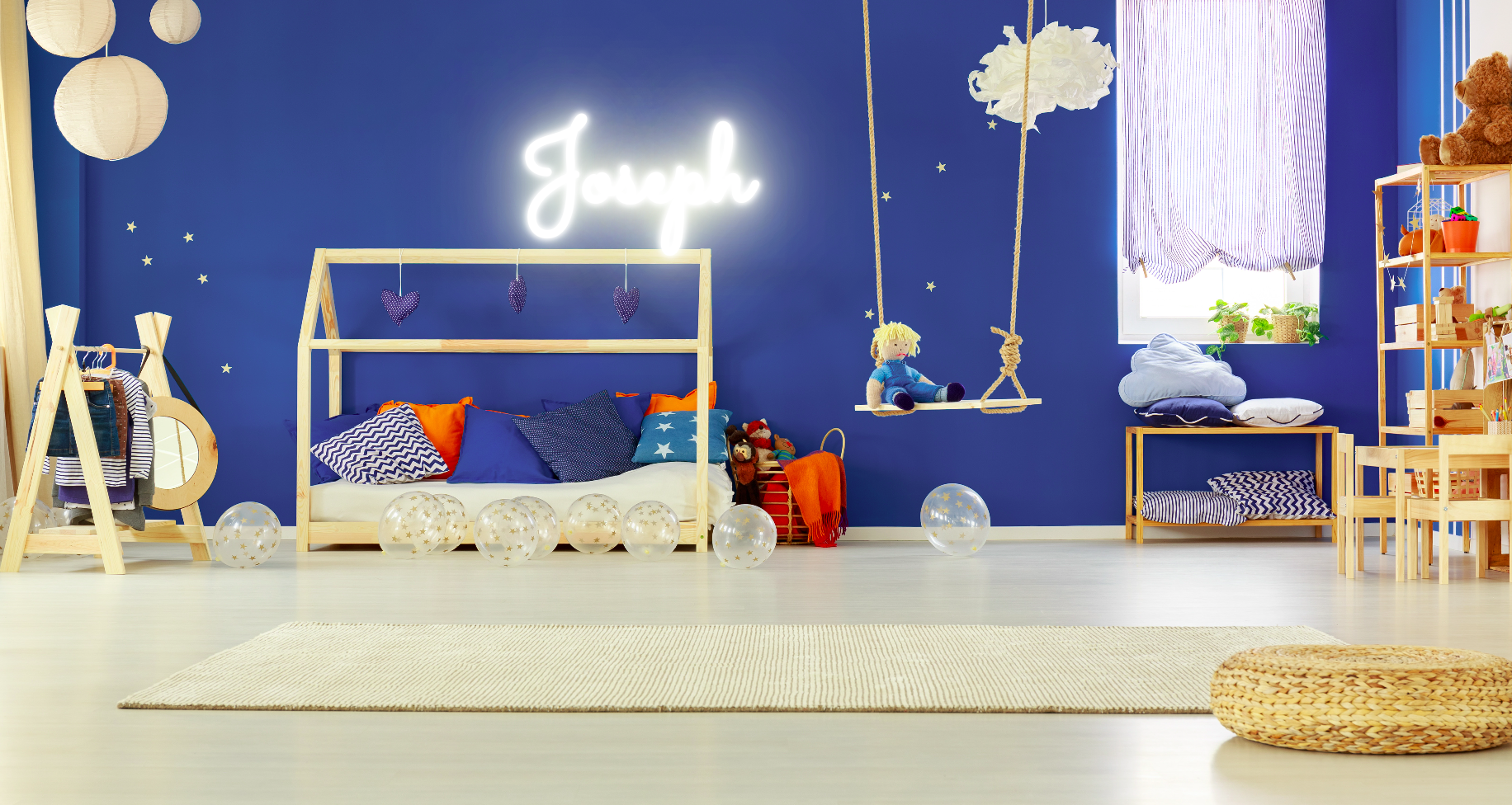 "Joseph " Baby Name LED Neon Sign