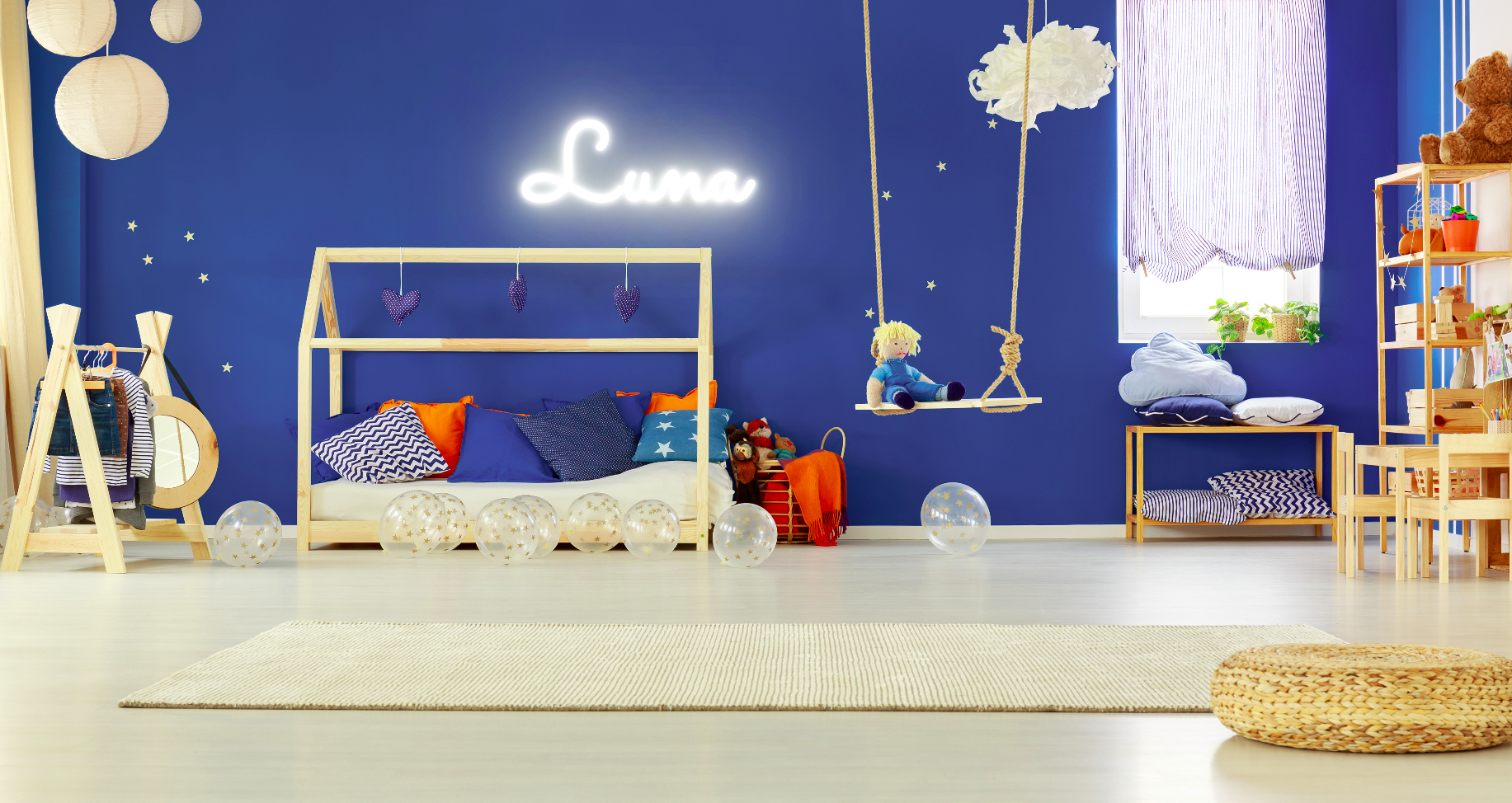 "Luna" Baby Name LED Neon Sign