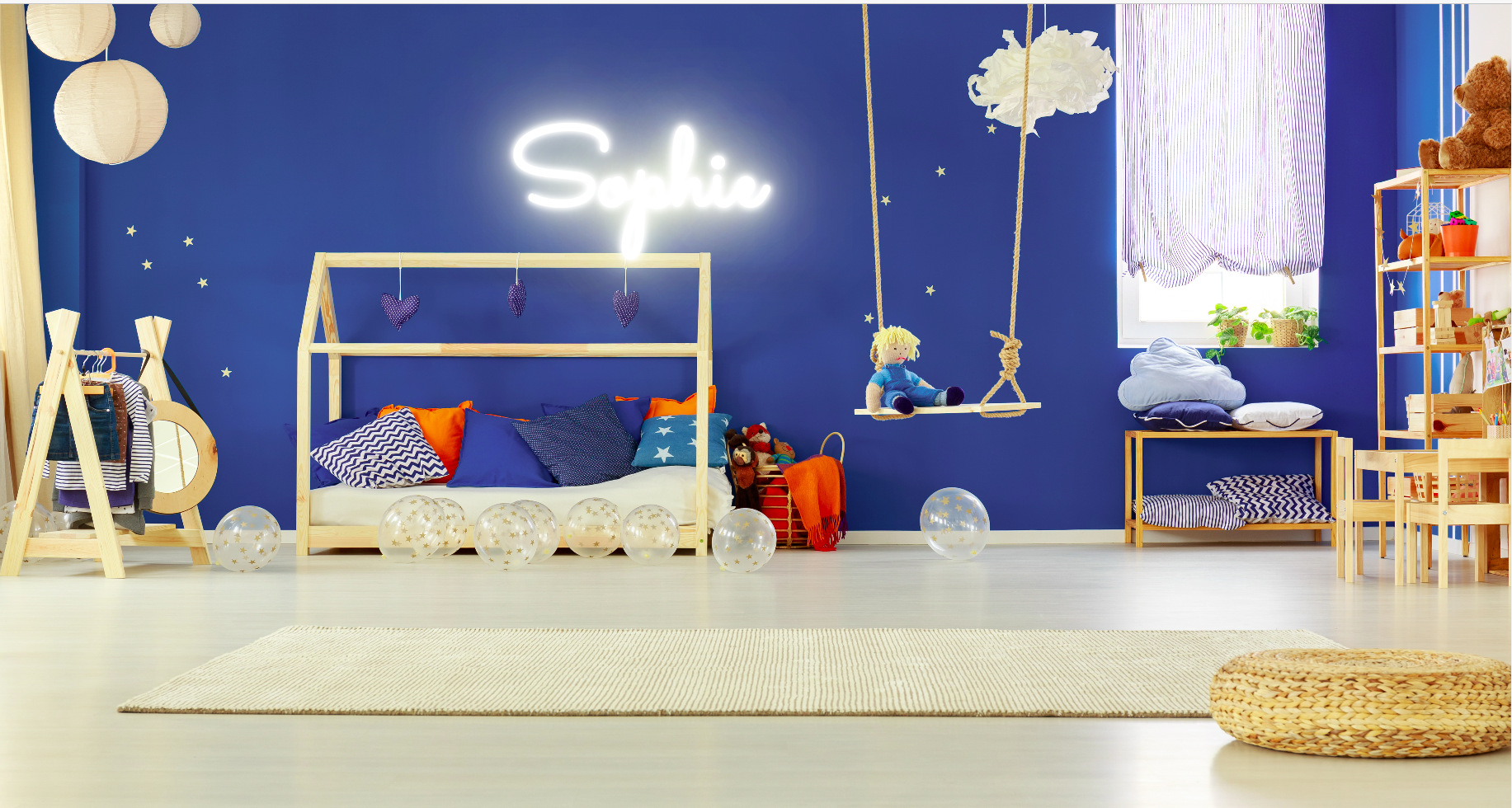 "Sophie" Baby Name LED Neon Sign